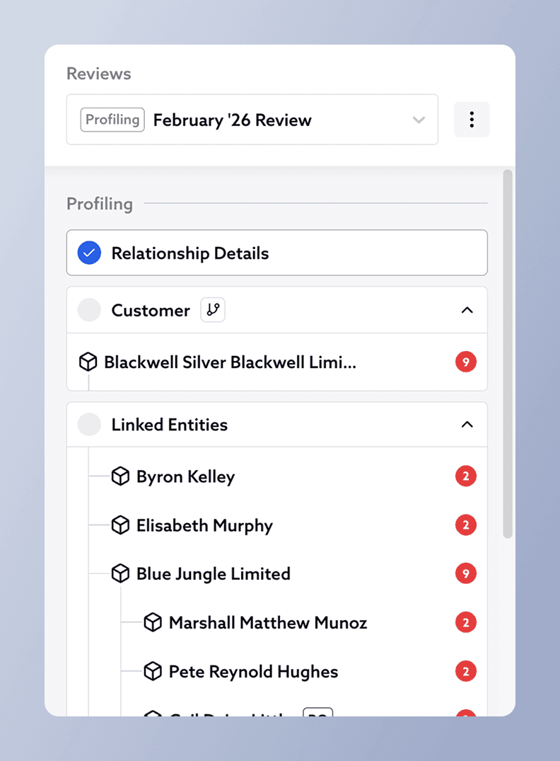 Relationship Sidebar